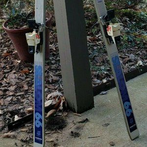 K2 Slalom 66 US Ski Team Alpine.Skis 185CM Salomon S747 Bindings